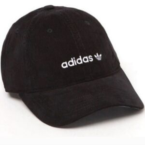 Adidas Corduroy Black Snapback Hat